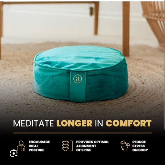 AJNA -Buckwheat Meditation Cushion  Yoga Pillow - Picture 7 of 12